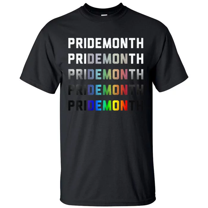 Pride Month Demon Cool Pride month Demon Premium Tall T-Shirt