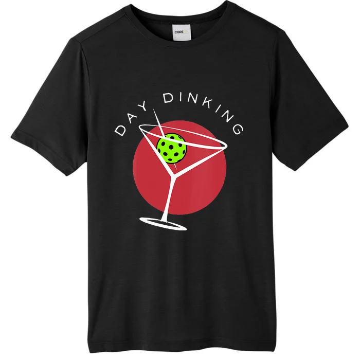 Pickleball Martini Day Drinking Athlete Coach Sports Lover ChromaSoft Performance T-Shirt