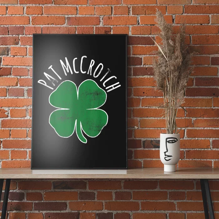 PAT McCROTCH Dirty Adult Irish ST PATRICKS DAY Gift Poster