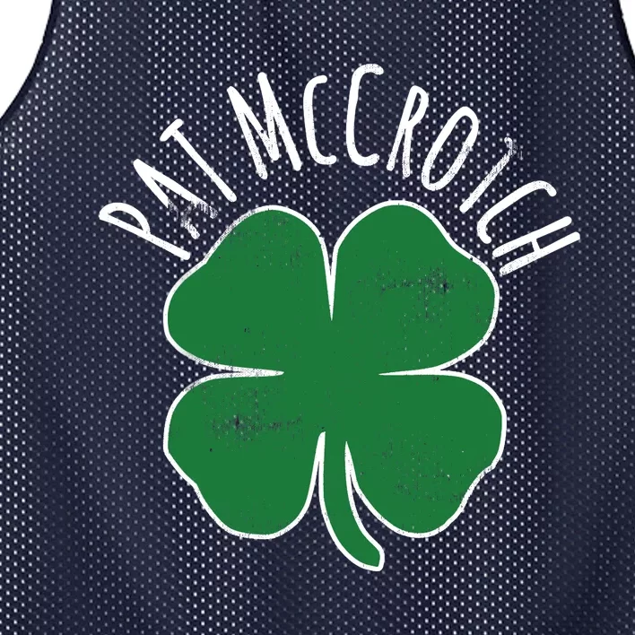 PAT McCROTCH Dirty Adult Irish ST PATRICKS DAY Gift Mesh Reversible Basketball Jersey Tank