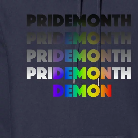 Pride Month Demon Premium Hoodie