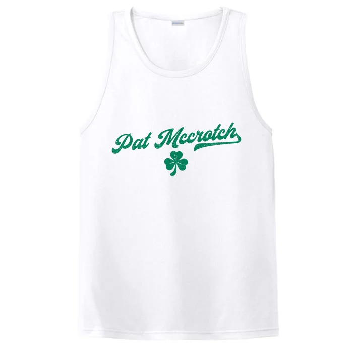 Pat McCrotch Dirty Adult Irish ST PATRICKS DAY Performance Tank