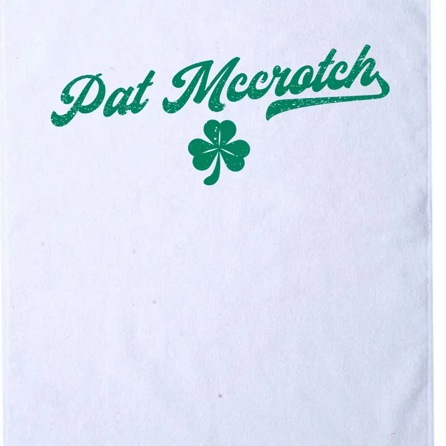 Pat McCrotch Dirty Adult Irish ST PATRICKS DAY Platinum Collection Golf Towel