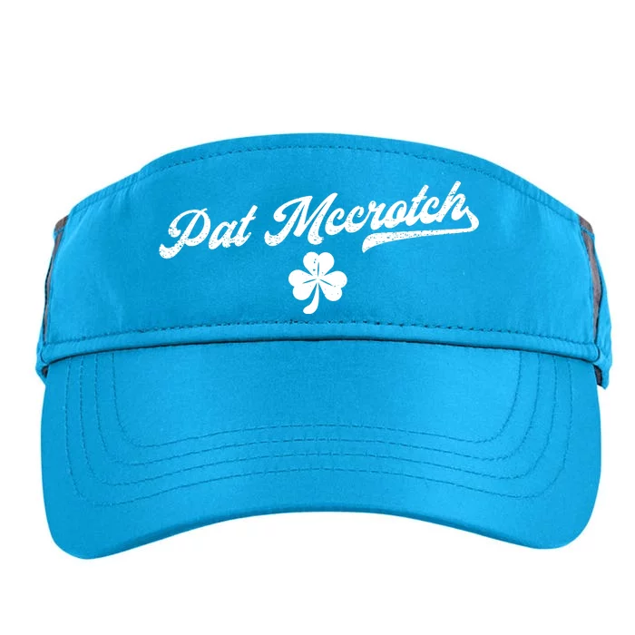 Pat McCrotch Dirty Adult Irish ST PATRICKS DAY Adult Drive Performance Visor