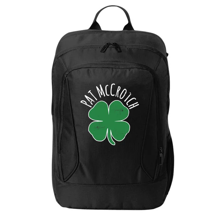 PAT McCROTCH Dirty Adult Irish ST PATRICKS DAY Gift City Backpack