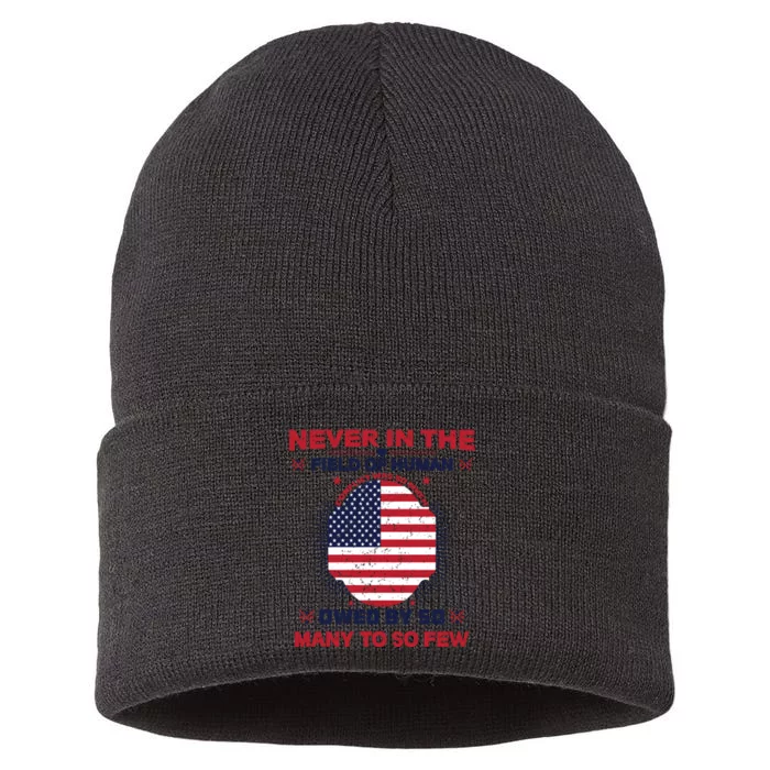 Printready Memorial Day Sustainable Knit Beanie