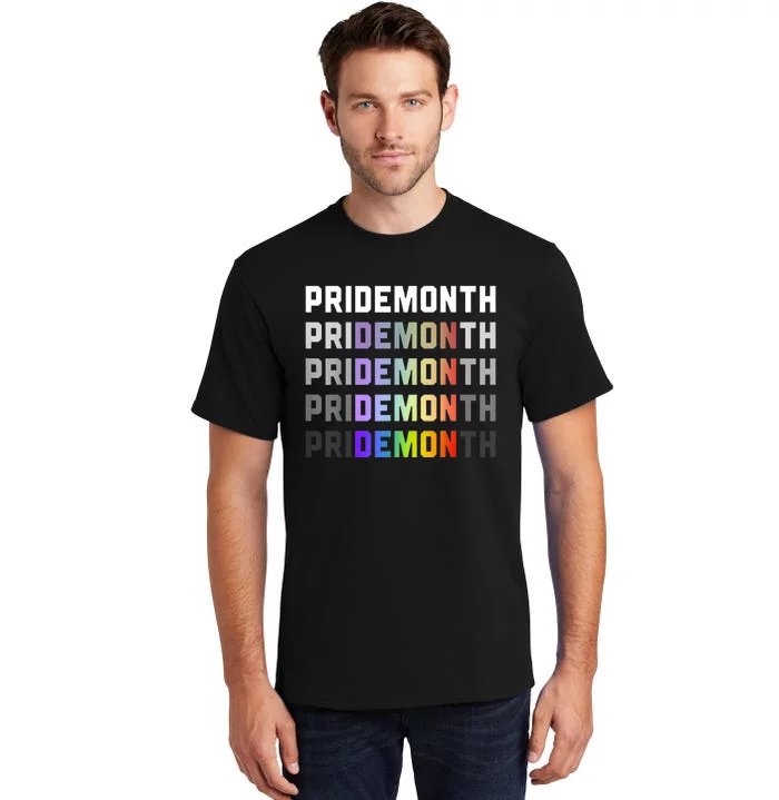 Pride Month Demon Tall T-Shirt