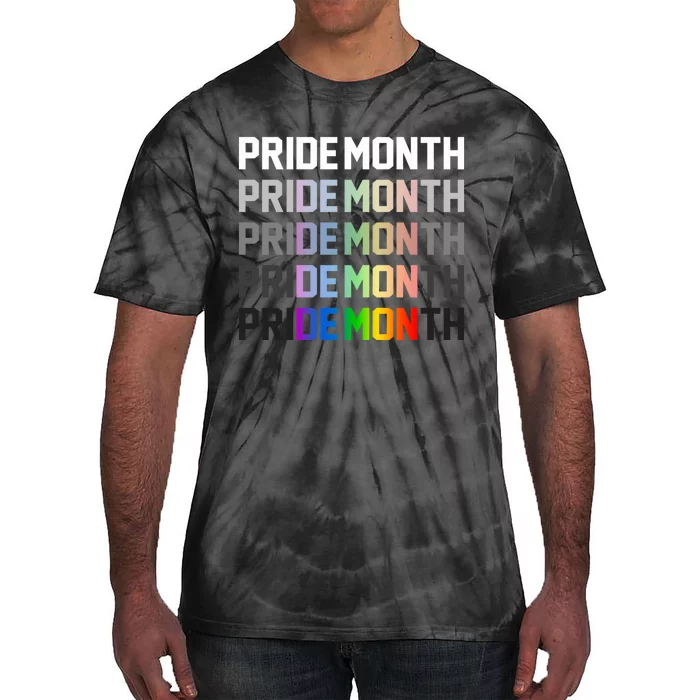 Pride Month Demon Tie-Dye T-Shirt