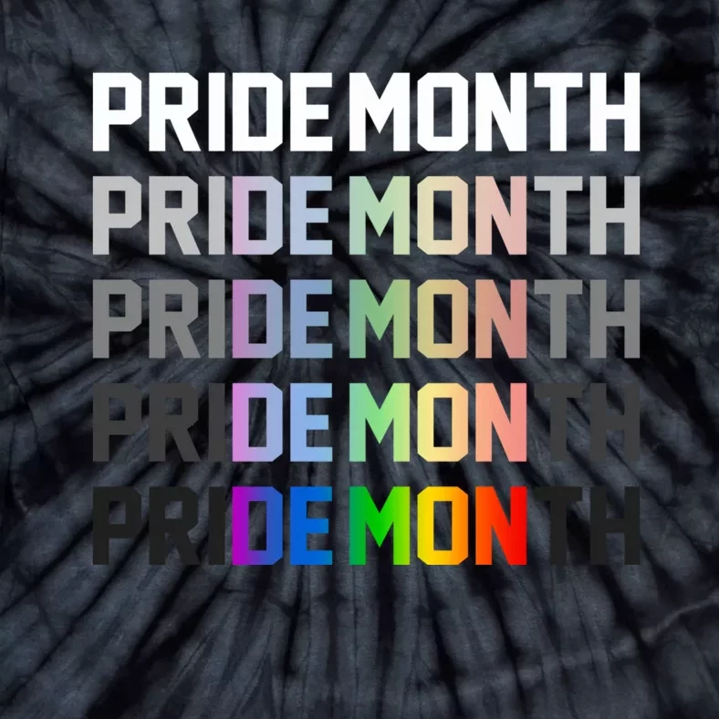 Pride Month Demon Tie-Dye T-Shirt