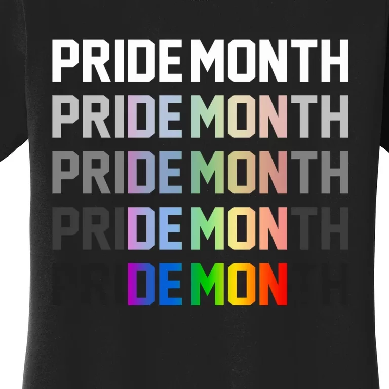 Pride Month Demon Women's T-Shirt