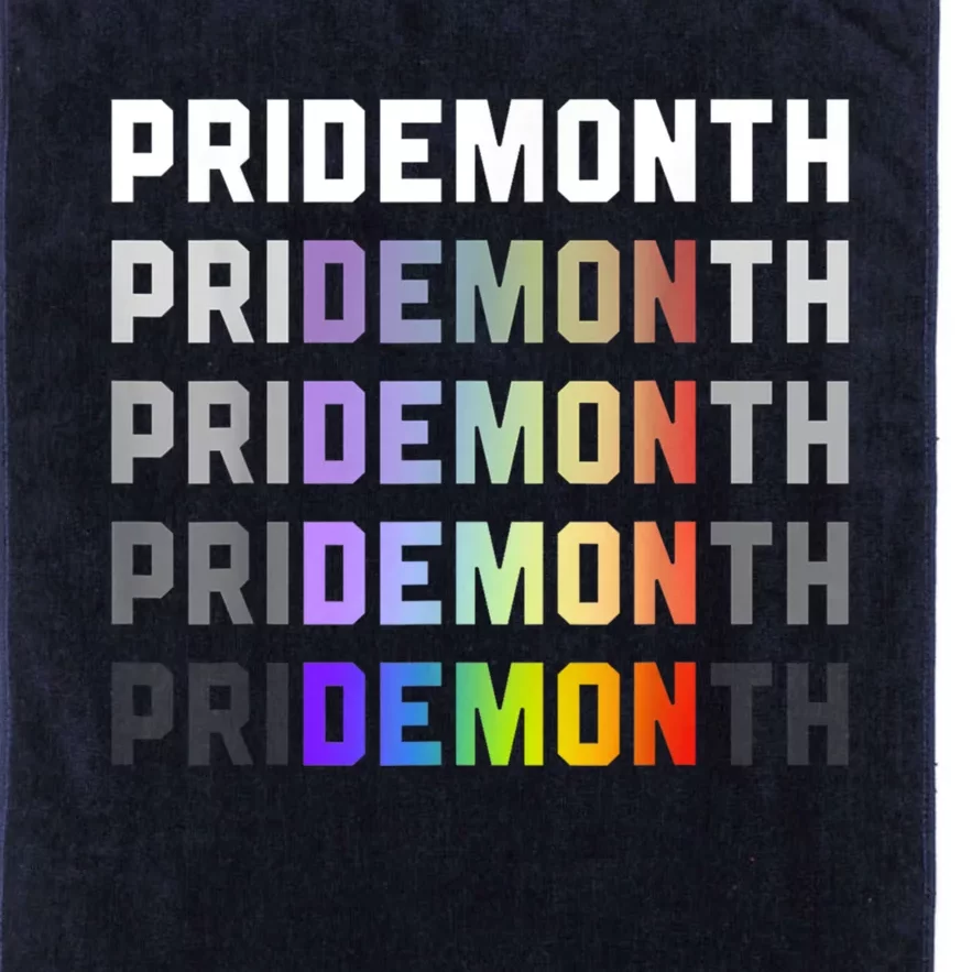 Pride Month Demon Platinum Collection Golf Towel