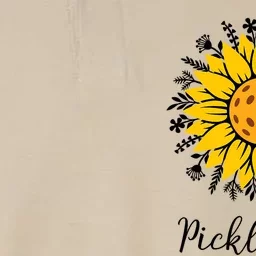 Pickleball Mother's Day Flower Cute Sunflower Softstyle Adult Sport Polo