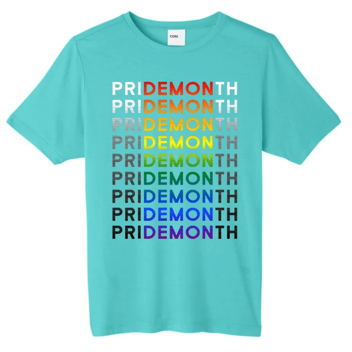 Pride Month Demon Pridemonth Demon ChromaSoft Performance T-Shirt