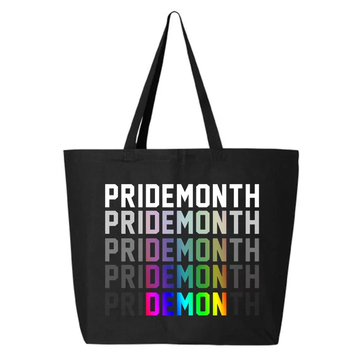 Pride Month Demon Rainbow 25L Jumbo Tote