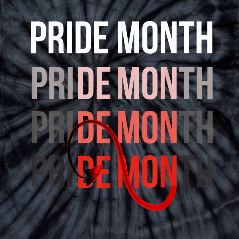 Pride Month Demon Tie-Dye T-Shirt