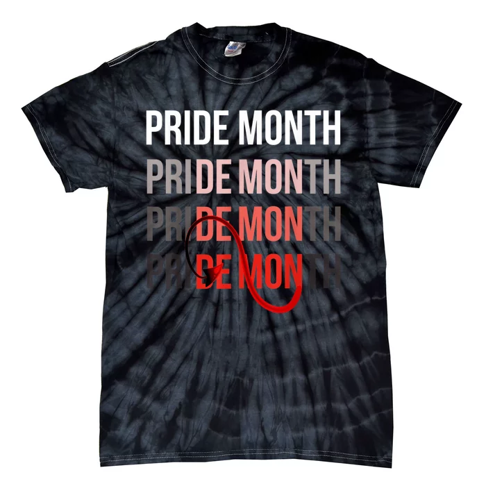 Pride Month Demon Tie-Dye T-Shirt