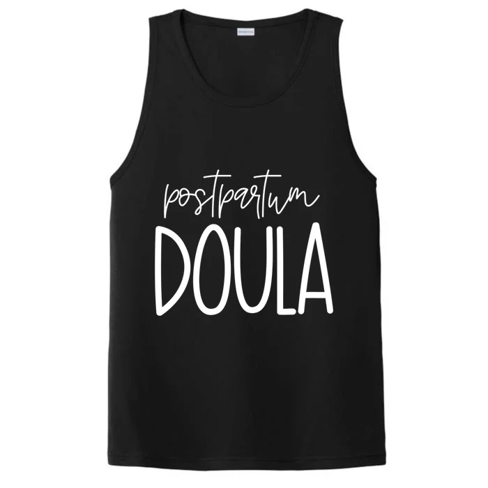 Postpartum Midwife Doula Delivery Labor Coach Cute Gift Performance Tank