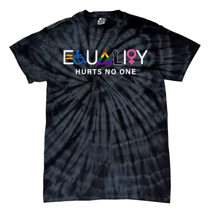 Pride Month Equality Hurts No One Lgbtq Pride Human Rights Gift Tie-Dye T-Shirt