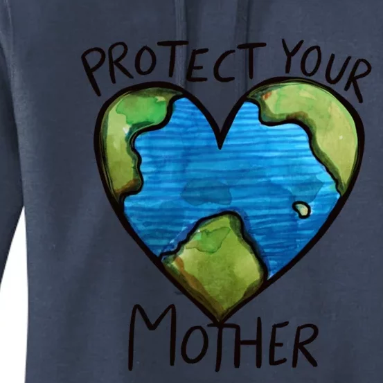 Protect Mother Earth Gift Women's Pullover Hoodie