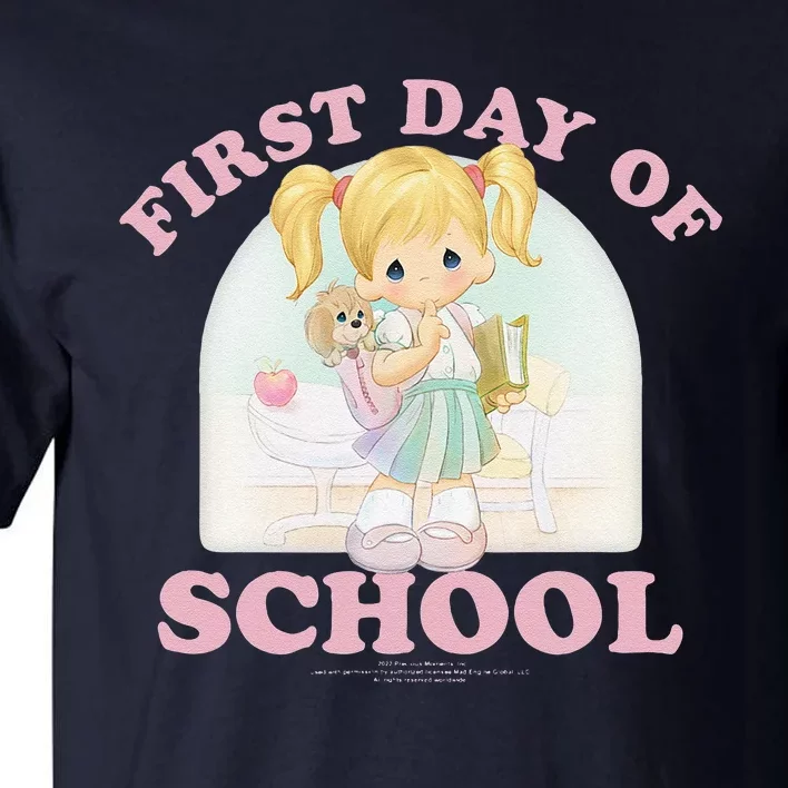 Precious Moments First Day Of School Collegiate Poster Tall T-Shirt