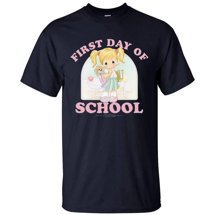 Precious Moments First Day Of School Collegiate Poster Tall T-Shirt