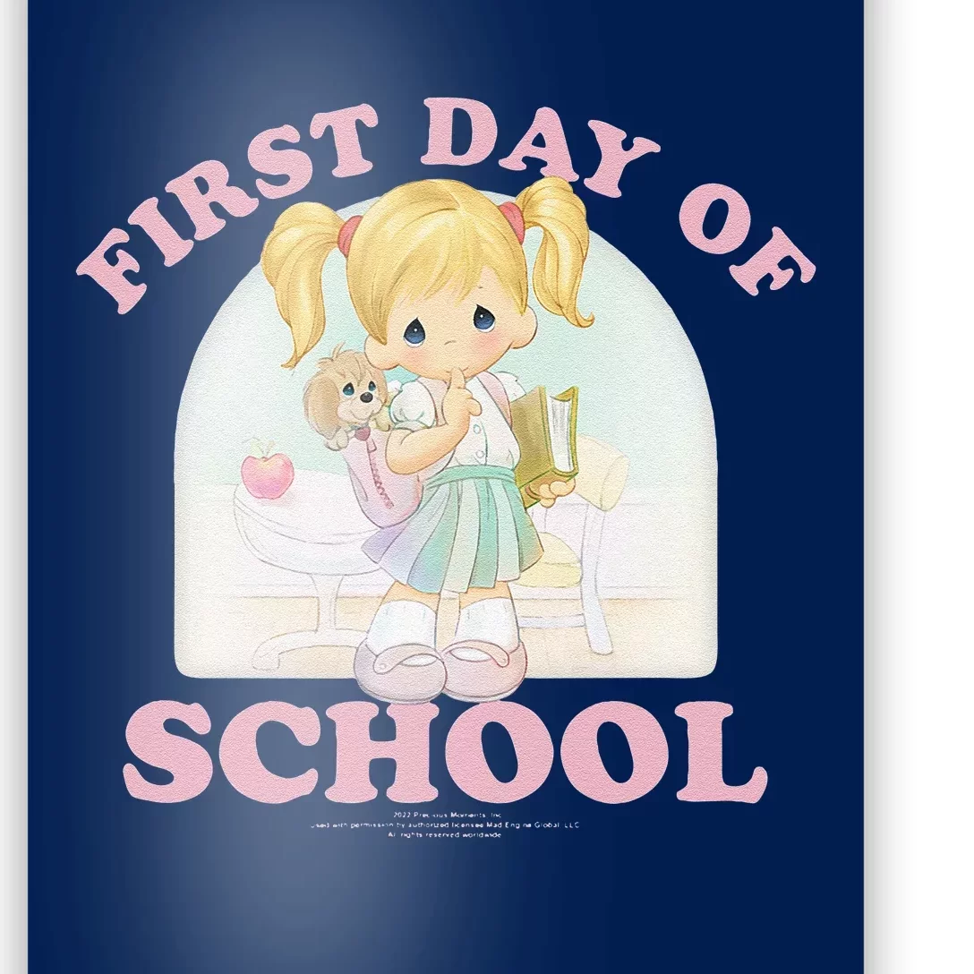 Precious Moments First Day Of School Collegiate Poster Poster