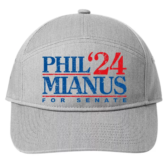 Phil Mianus For Senate 2024 Phil Mianus Election 7-Panel Snapback Hat