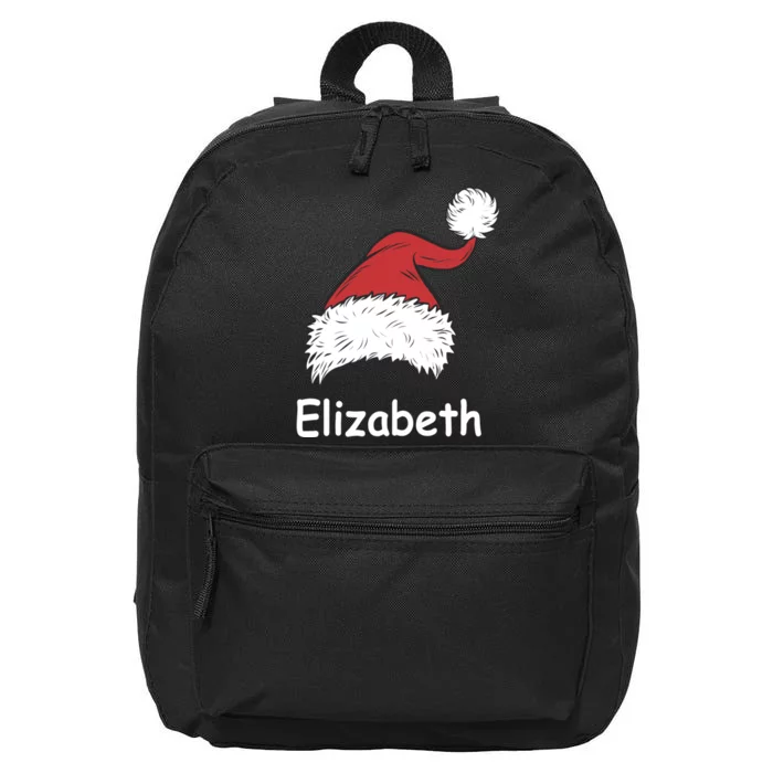 Personalized Matching Family Christmas Custom 16 in Basic Backpack