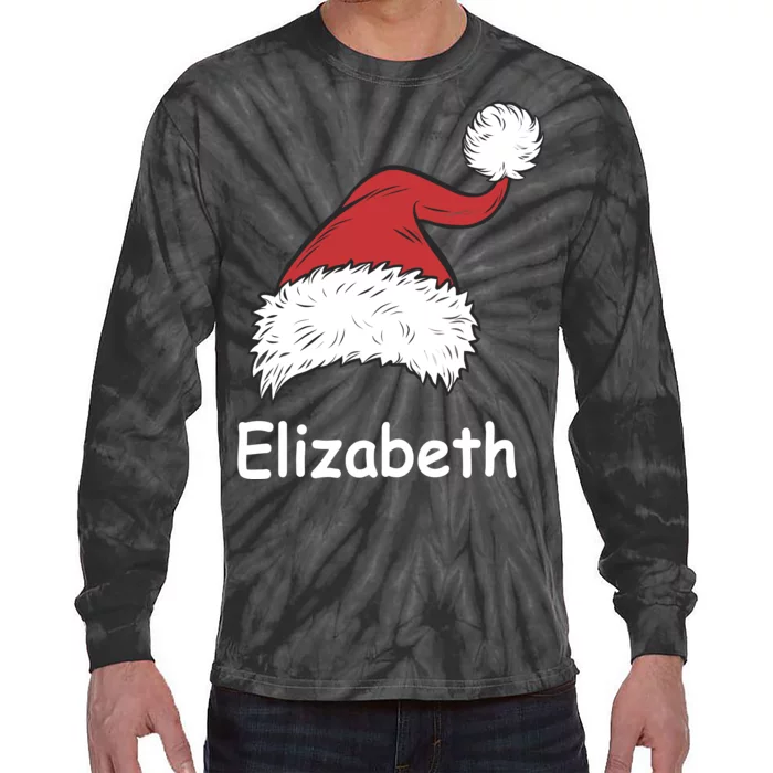 Personalized Matching Family Christmas Custom Tie-Dye Long Sleeve Shirt