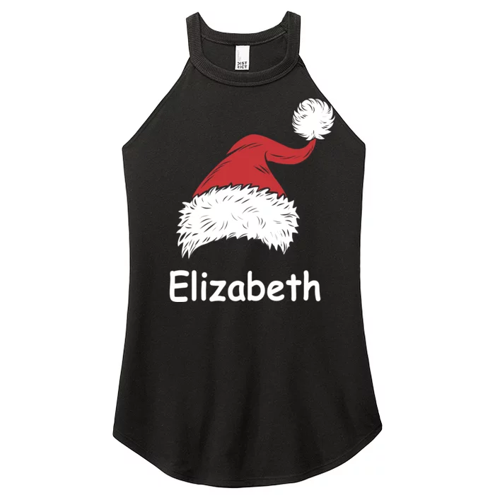 Personalized Matching Family Christmas Custom Women’s Perfect Tri Rocker Tank