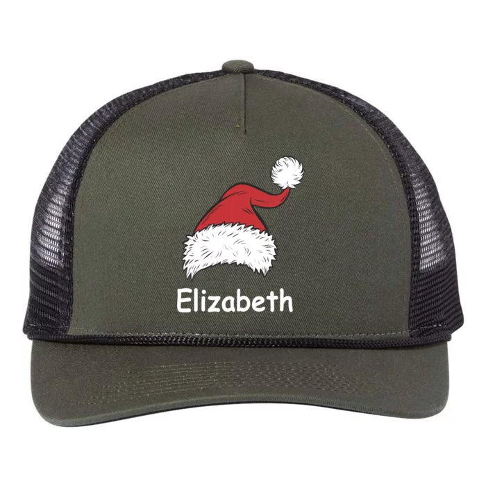 Personalized Matching Family Christmas Custom Retro Rope Trucker Hat Cap