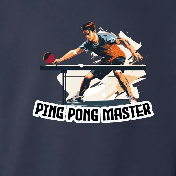 Pingpong Master: Fashionable Pingpong Merchandise Toddler Hoodie