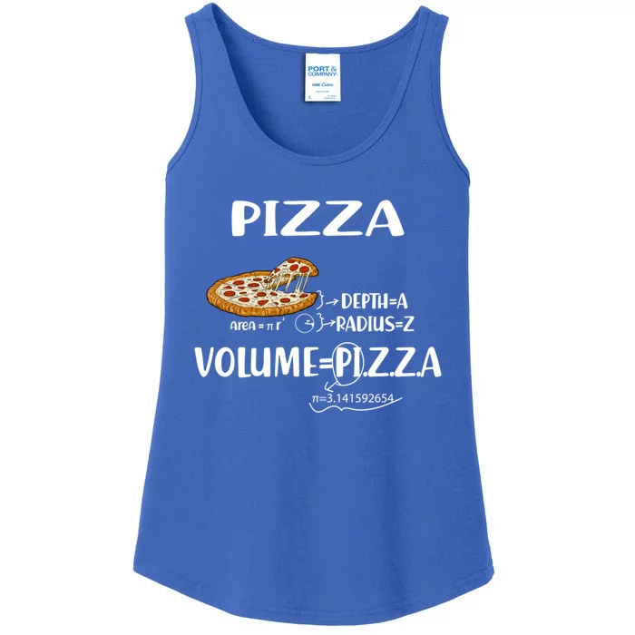 Pizza Math Formulas Math Teacher National Pizza Day Tri Gift Ladies Essential Tank