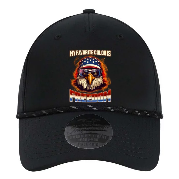 Patriotic My Favorite Color Is Freedom American Eagle Performance The Dyno Cap