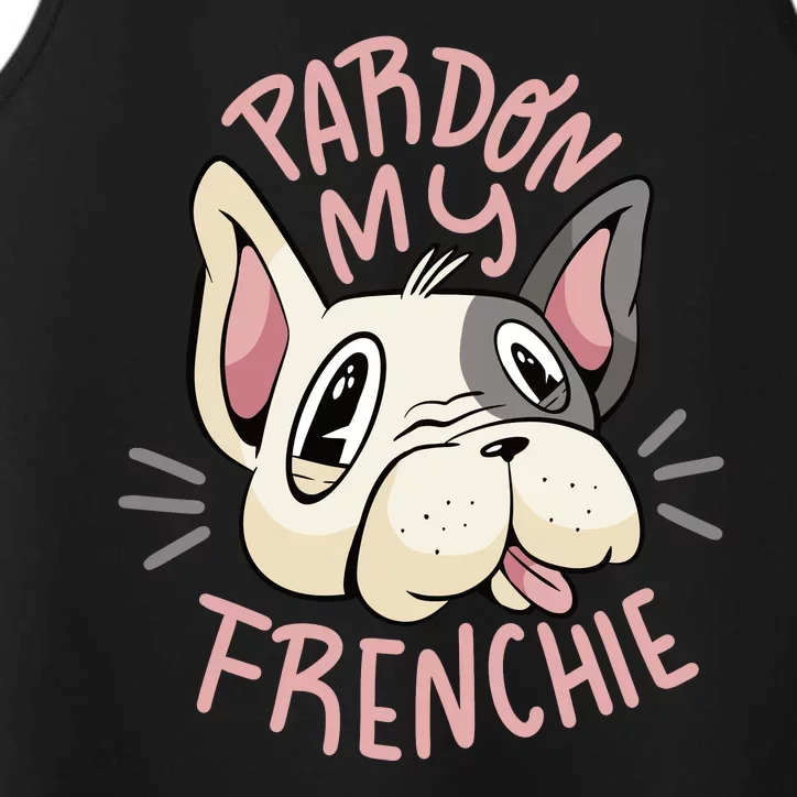 Pardon My Frenchie Bulldog Performance Tank