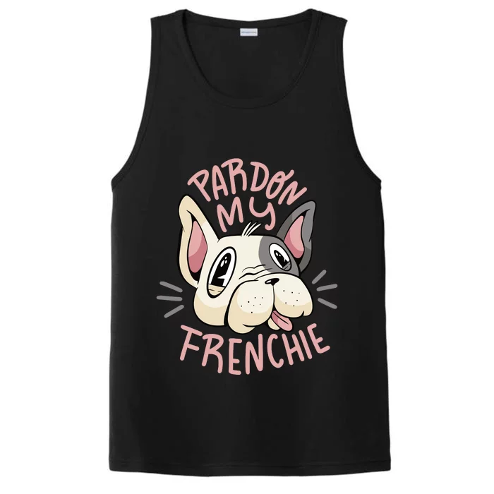 Pardon My Frenchie Bulldog Performance Tank