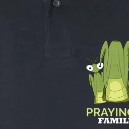 Praying Mantis Family Photo Insect Funny Praying Mantis Softstyle Adult Sport Polo