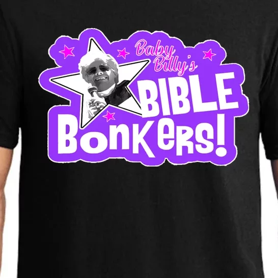 Pink Meme Funny Baby Billys Bible Bonker Pajama Set