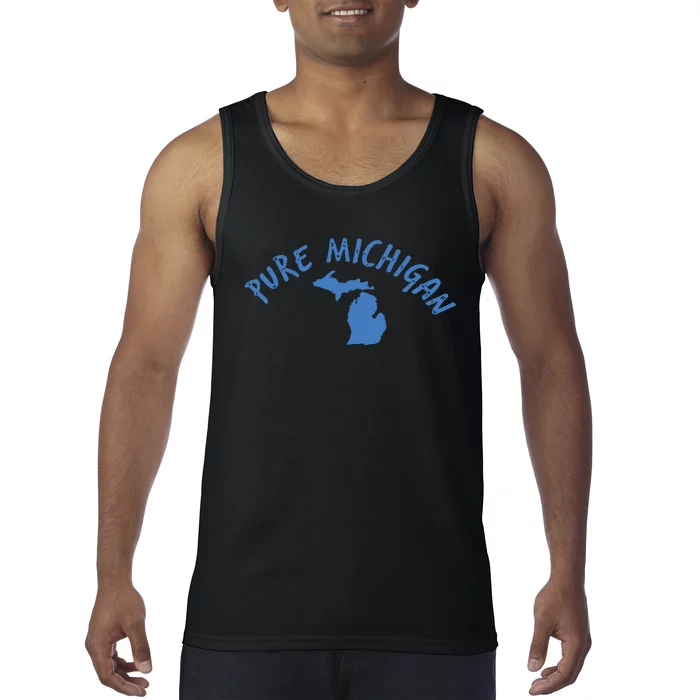 Pure Michigan Fun Water Adventure Vacation Great Gift Idea Tank Top