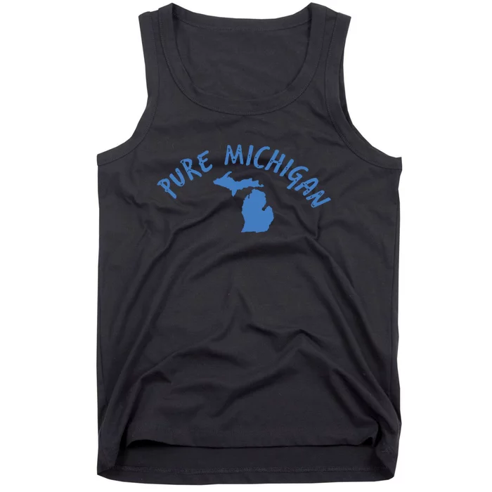 Pure Michigan Fun Water Adventure Vacation Great Gift Idea Tank Top