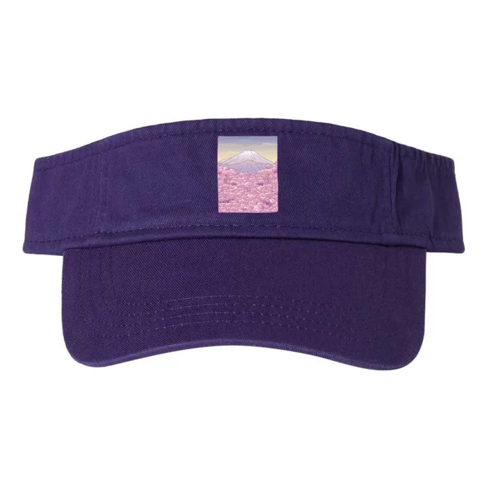 Pastel Mount Fuji Valucap Bio-Washed Visor