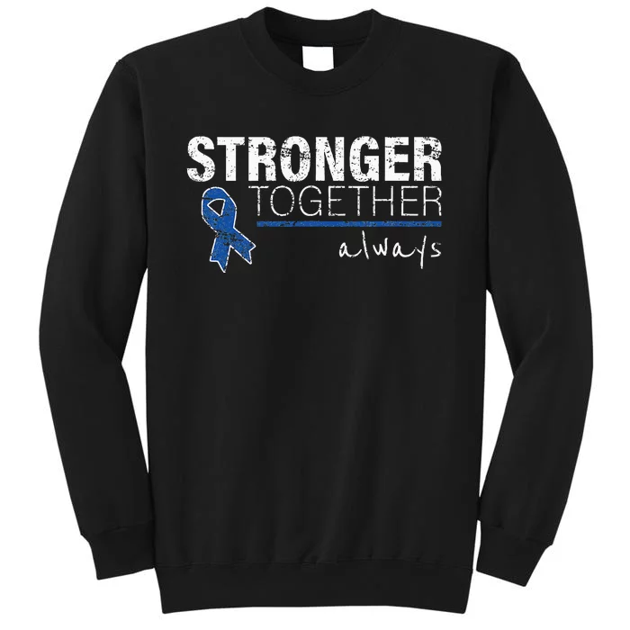 Positive Message For Women Colon Cancer Awareness Sweatshirt