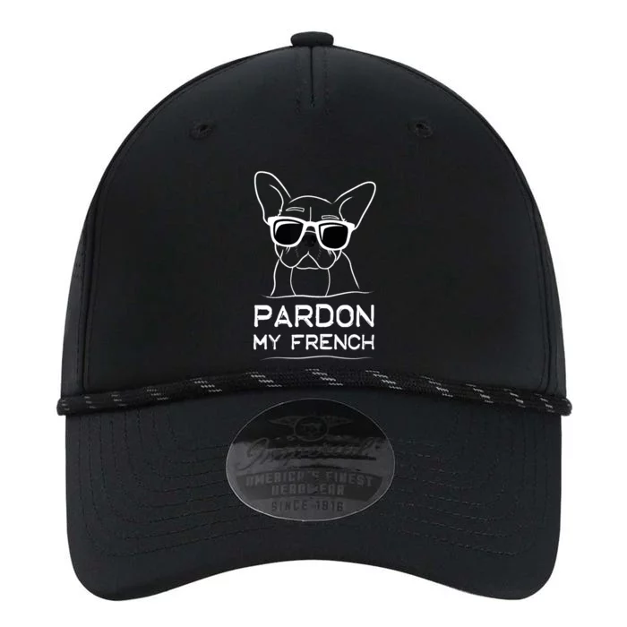 Pardon My French Tshirt Frenchie Bulldog Performance The Dyno Cap