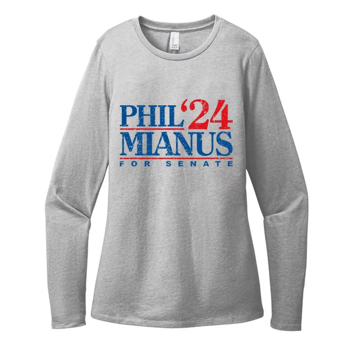 Phil Mianus For Senate 2024 Phil Mianus Election Womens CVC Long Sleeve Shirt