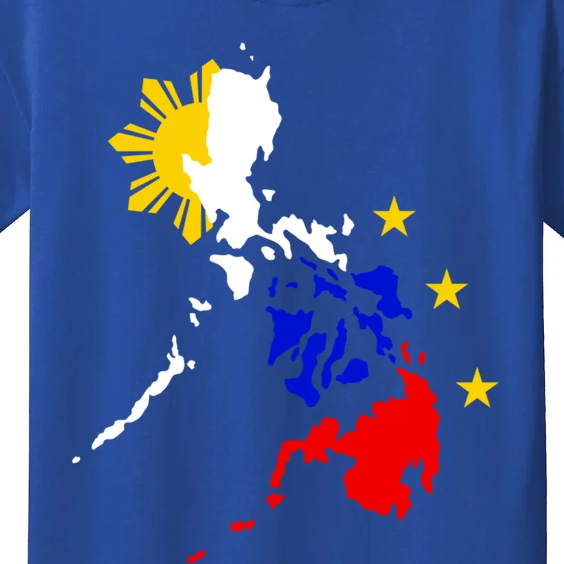 Philippine Map Funny Gift Kids T-Shirt