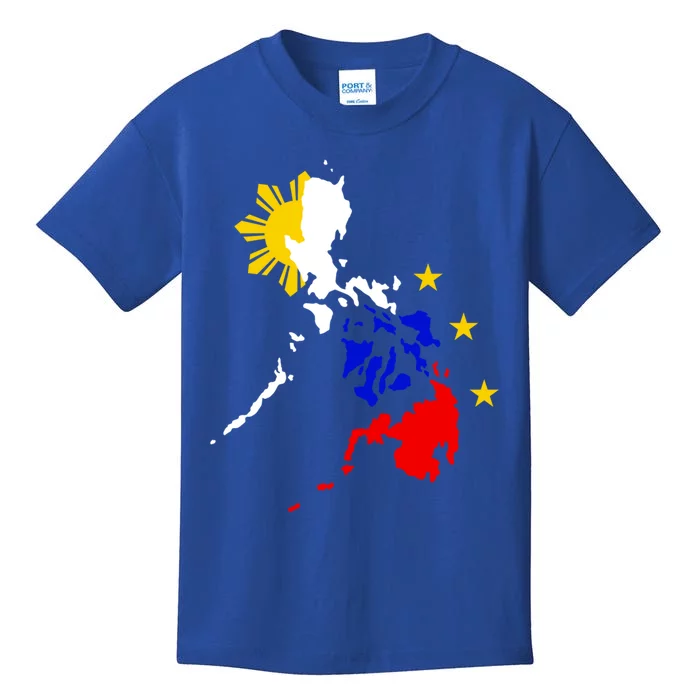 Philippine Map Funny Gift Kids T-Shirt