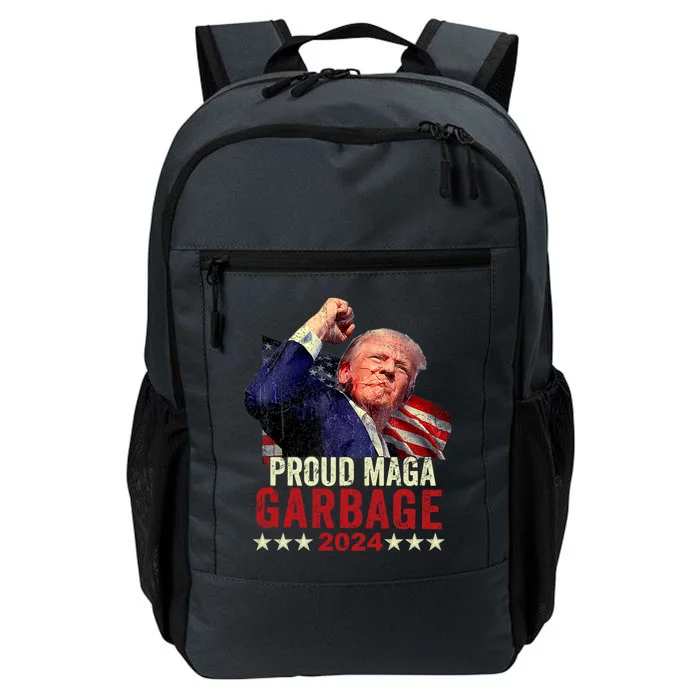 Proud Maga Garbage Proud To Be Garbage Trump Supporters Daily Commute Backpack