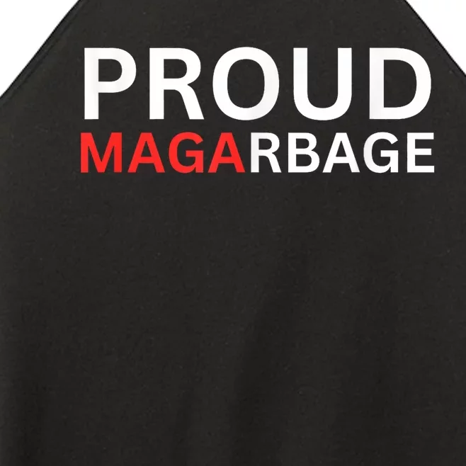 Proud Maga Garbage Trump Supporters Women’s Perfect Tri Rocker Tank