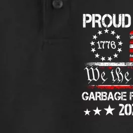 Proud Maga Garbage Proud To Be Garbage Trump Supporters Dry Zone Grid Performance Polo