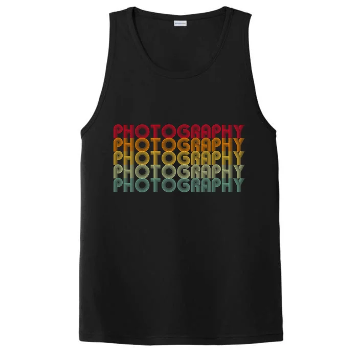 Photography Meaningful Gift Photographer Funny Gift Performance Tank